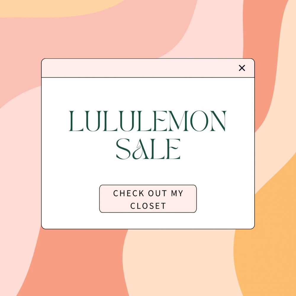 LULULEMON SALE